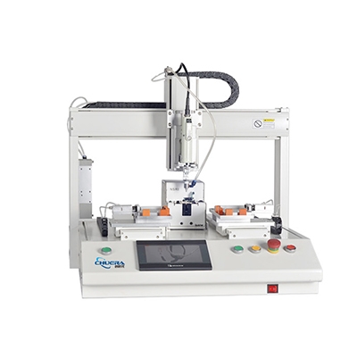 单轴双平台自动锁螺丝机