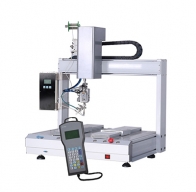 Duplex 4 axis soldering machine