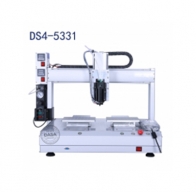 Dual slide desktop hot melt adhesive automatic dispenser
