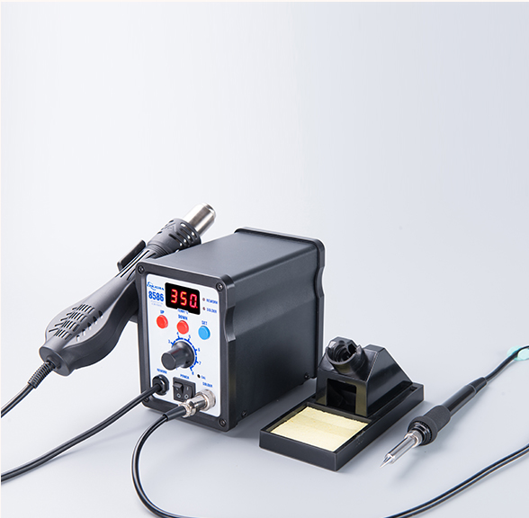 High efficiency combo welding station
