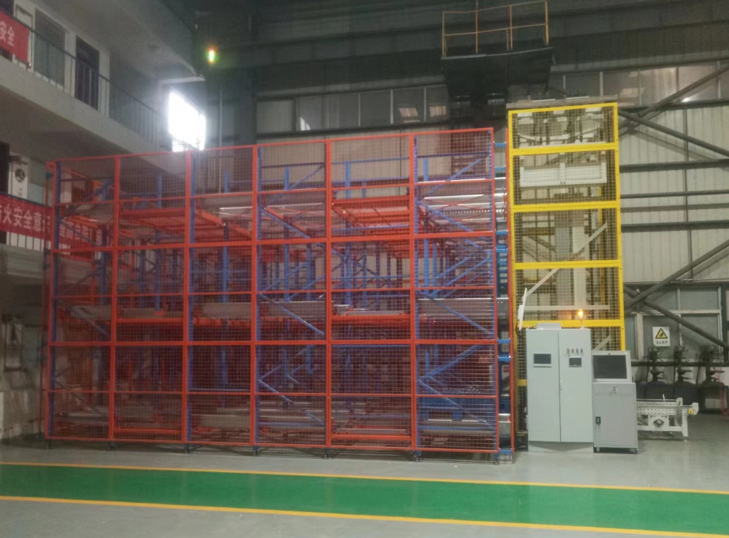 托盘四向车仓库-智能装备配件存储立体库