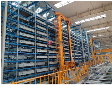 堆垛机立体仓库-客车型材组队立体库