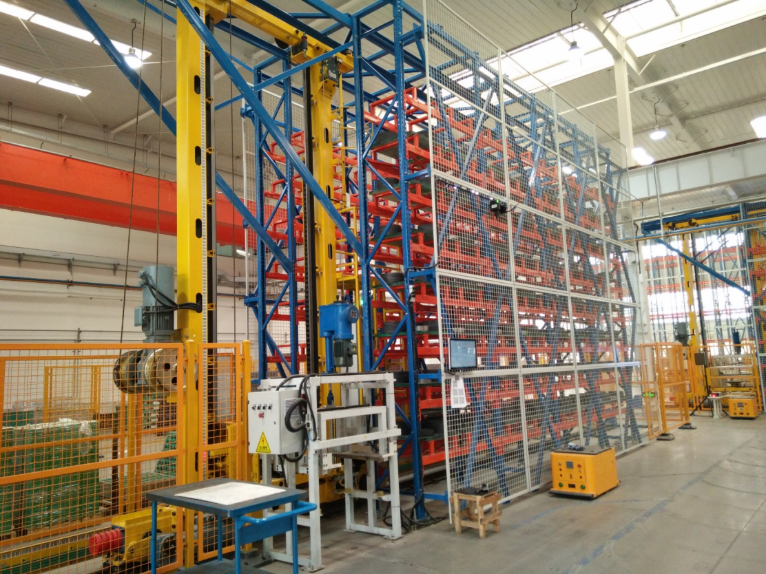 堆垛机立体仓库- 高铁刹车片模具立库