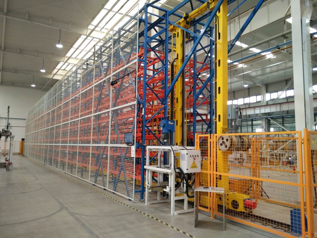 堆垛机立体仓库- 高铁刹车片外协立库