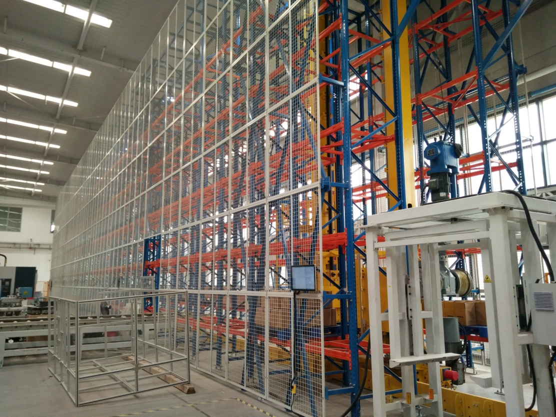 堆垛机立体仓库- 高铁刹车片成品立库